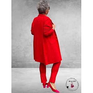 Only-M Travel Pantalon 036 Strak ROSSO AMORE